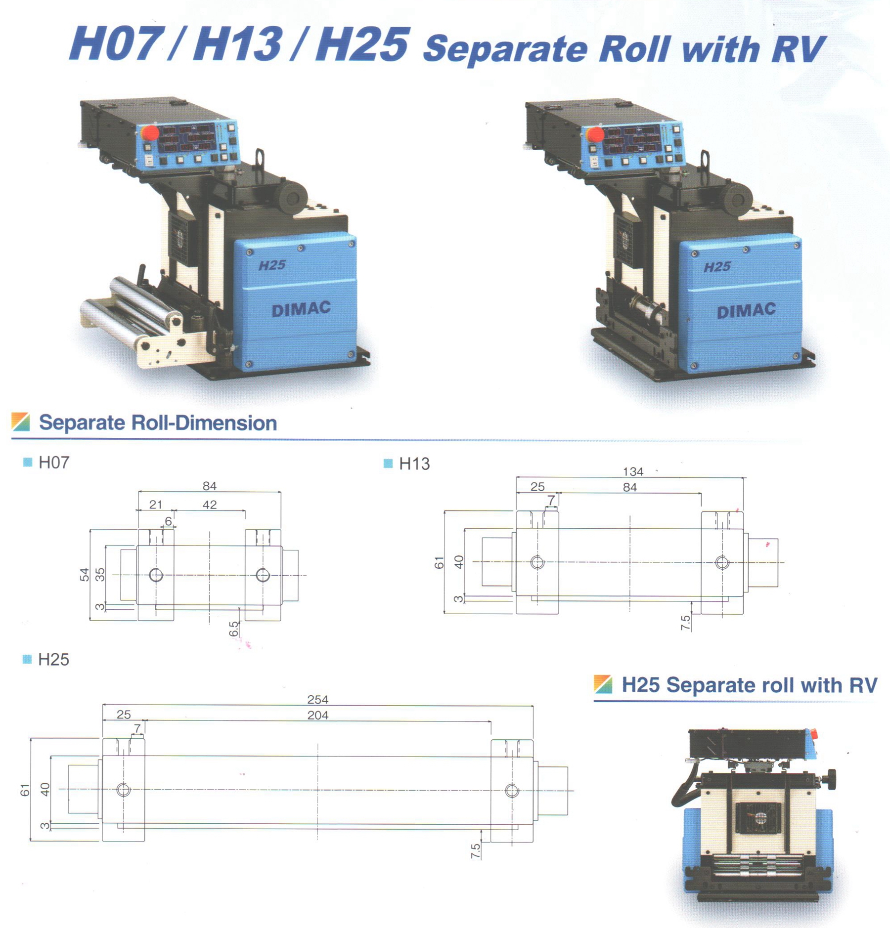 DIMAC H系列RV2安裝圖